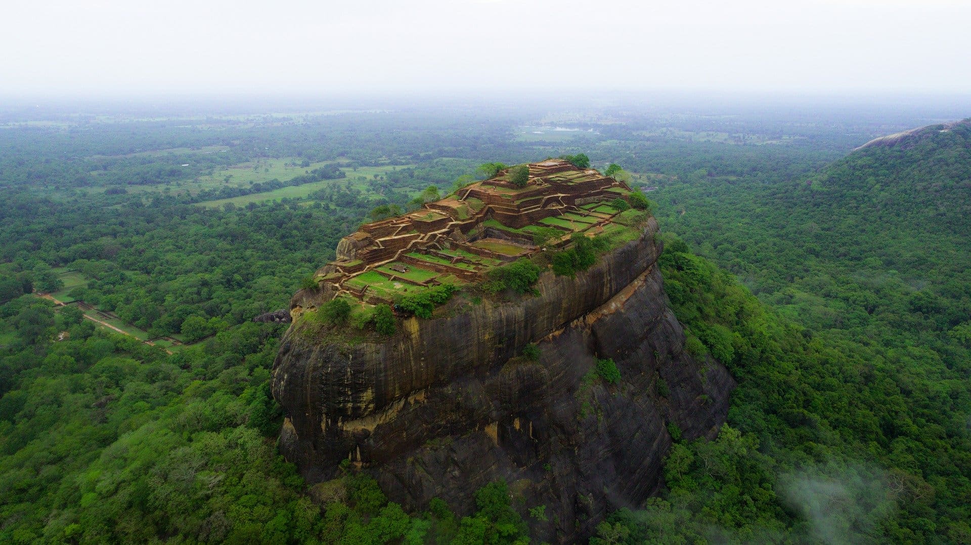 Lion rock in Sri Lanka