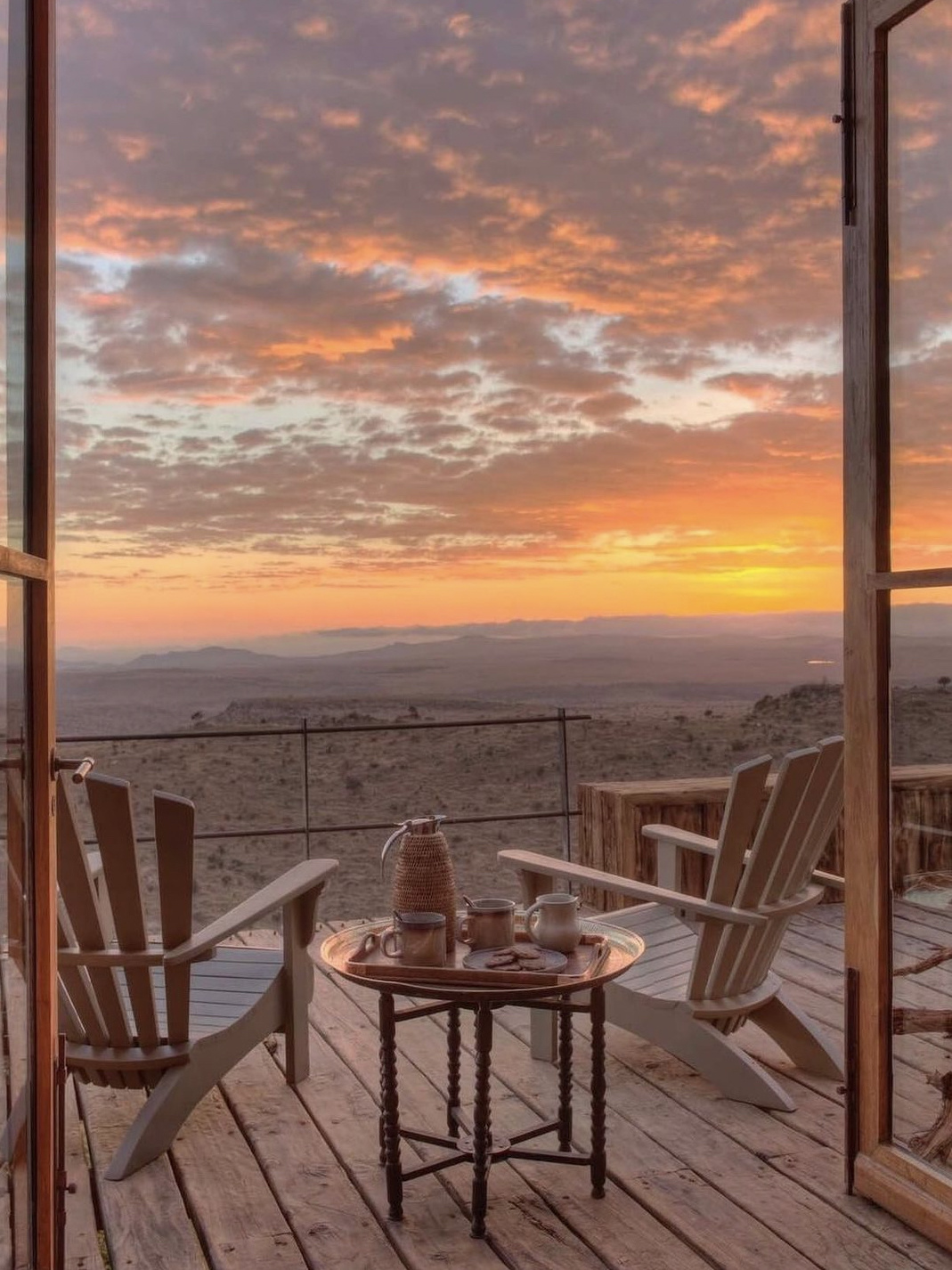 Luxury lodge with a view in Kenya