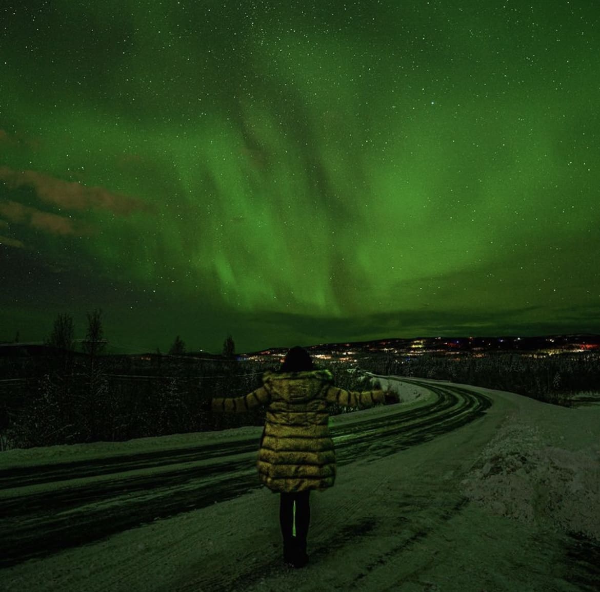 Northern Lights over Fairbanks