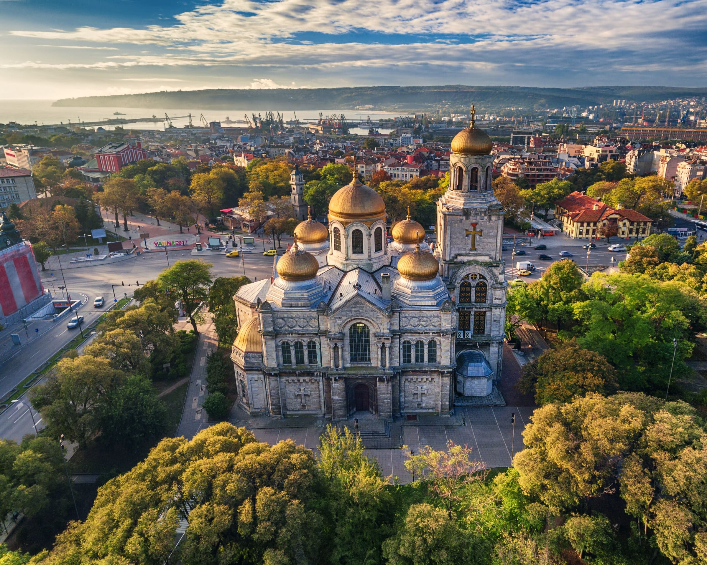 The Cathedral of the Assumption in Varna, Bulgaria