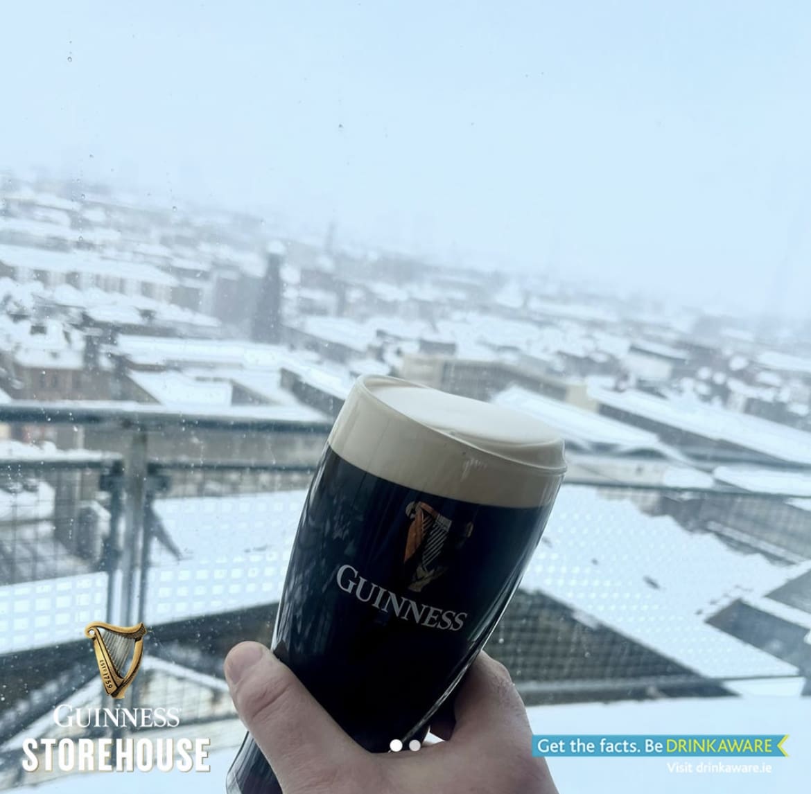 Guinness storehouse views