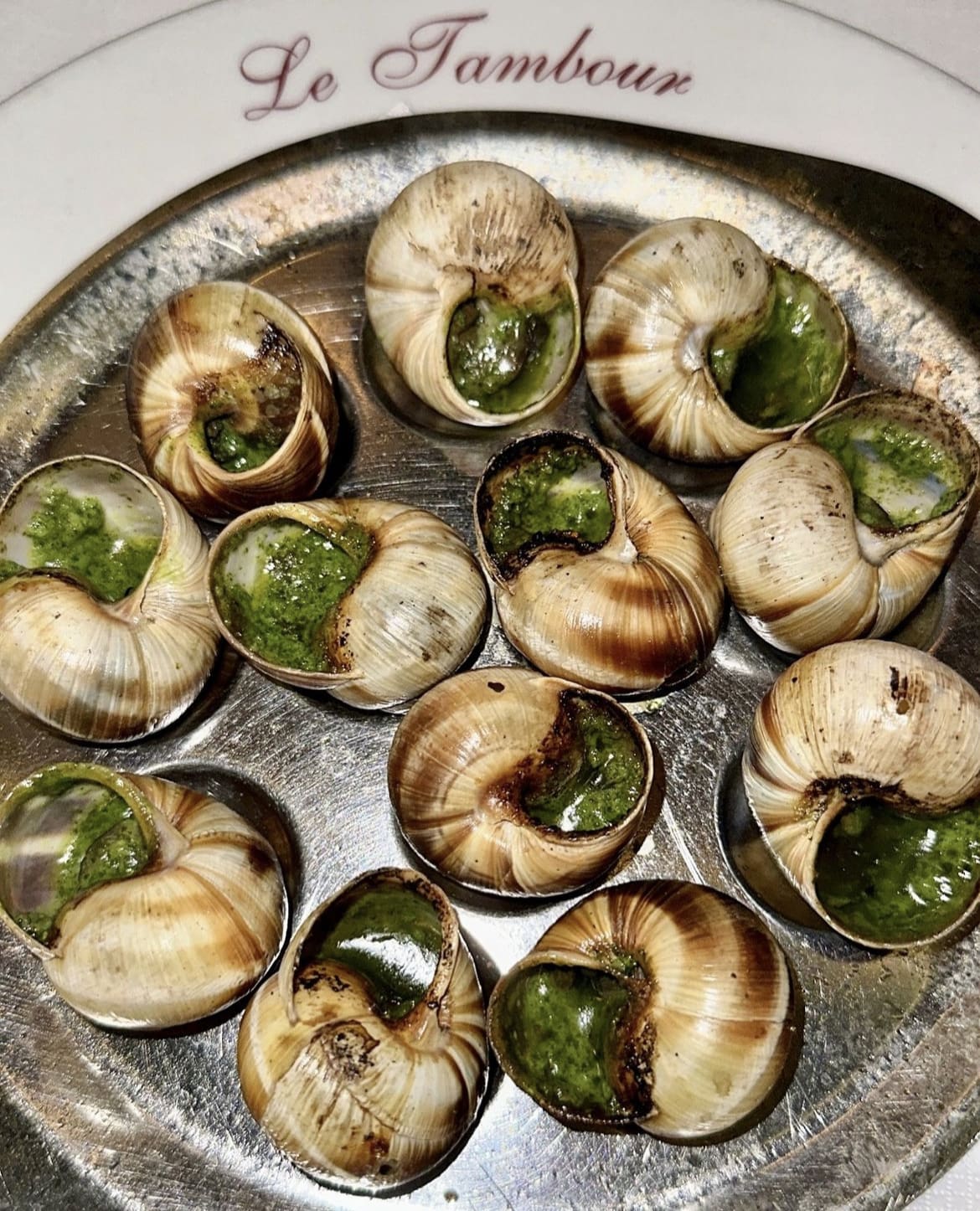 French food with snails