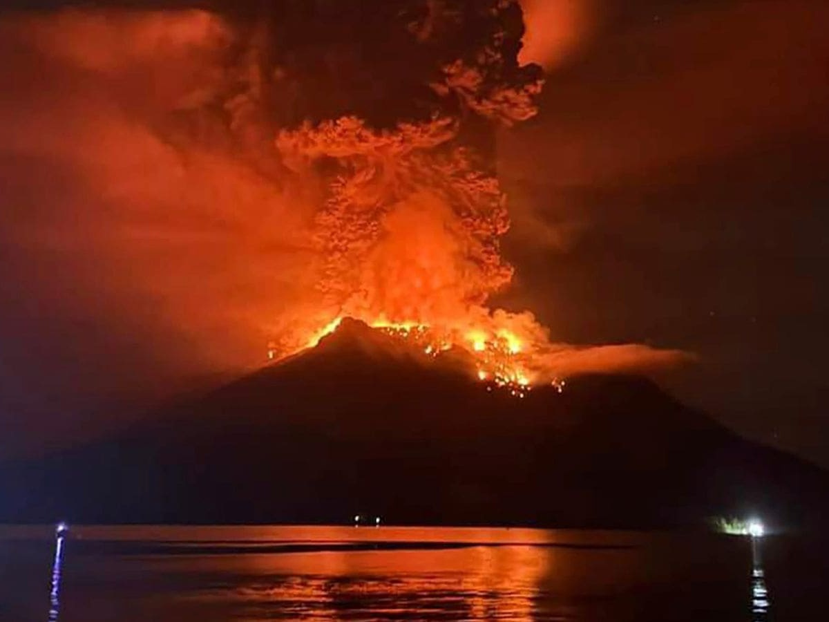 Volcano Erupts In Indonesia: More Than 11,000 Evacuated