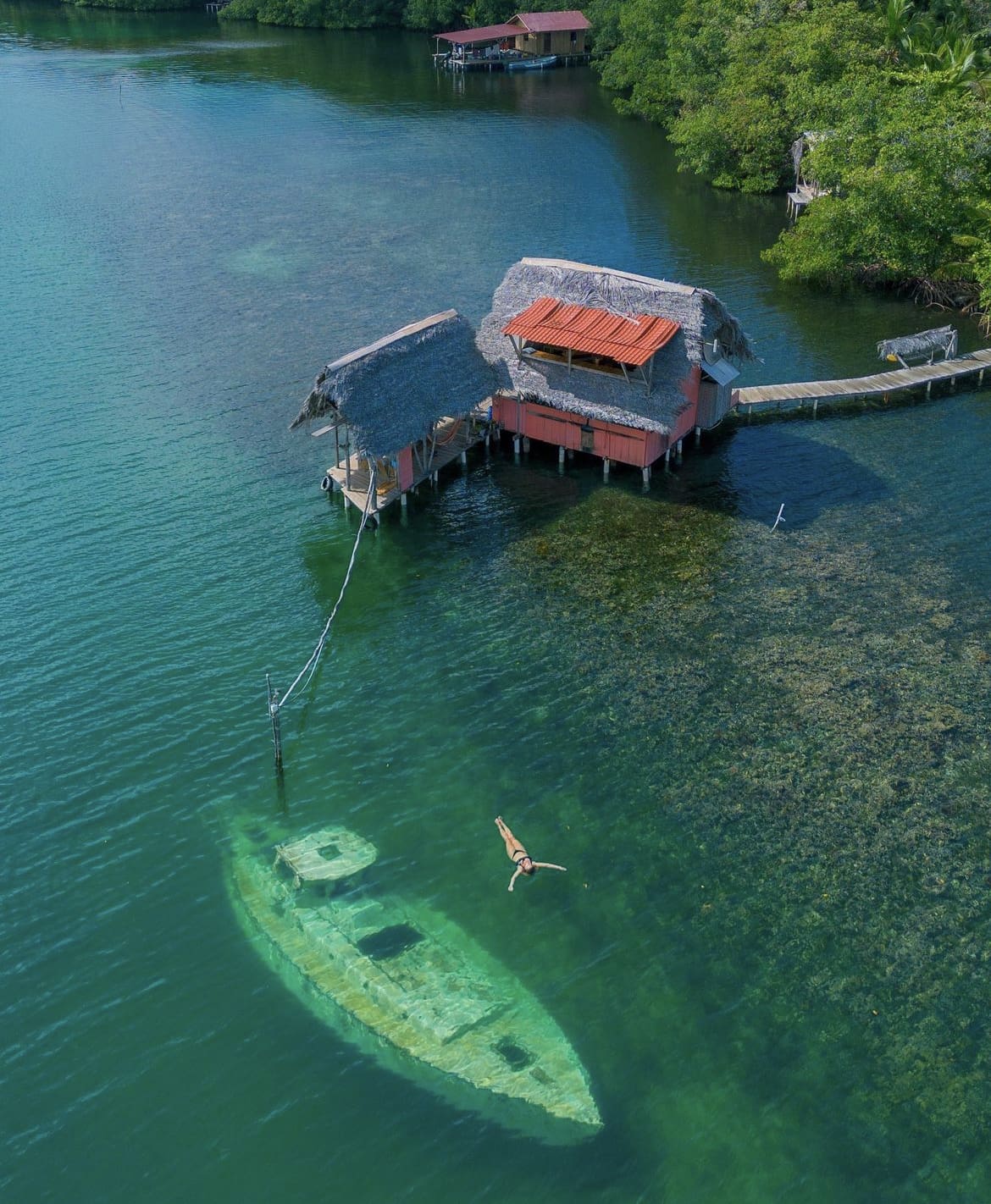 Coco Vivo eco-lodge in Panama