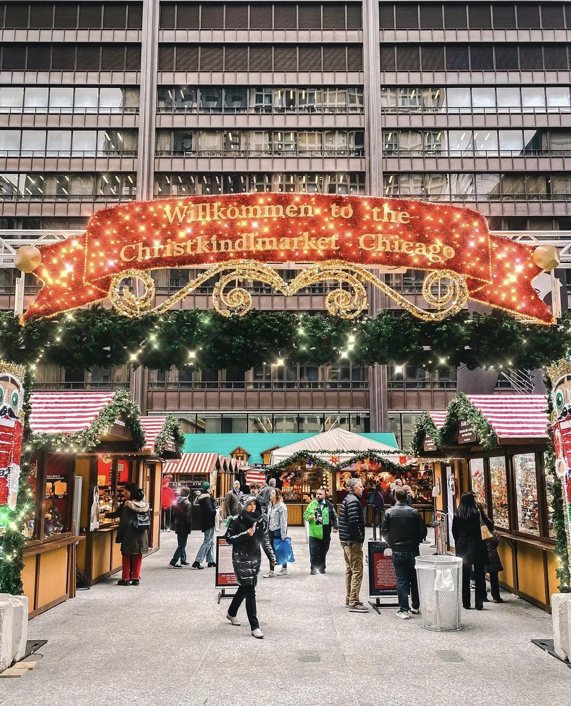 Christkindlmarket is one of the best Christmas Markets in Chicago