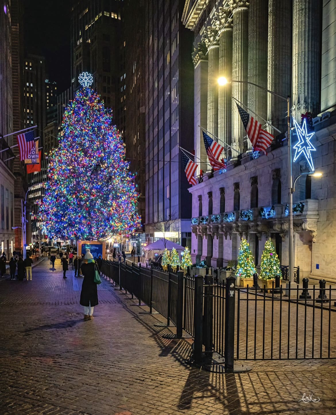 Colourful Christmas in New York