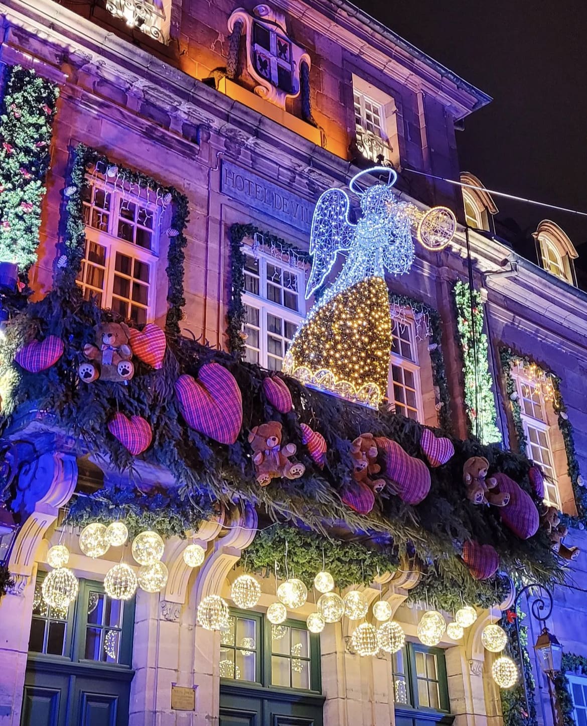 Christmas scenes in Montbéliard