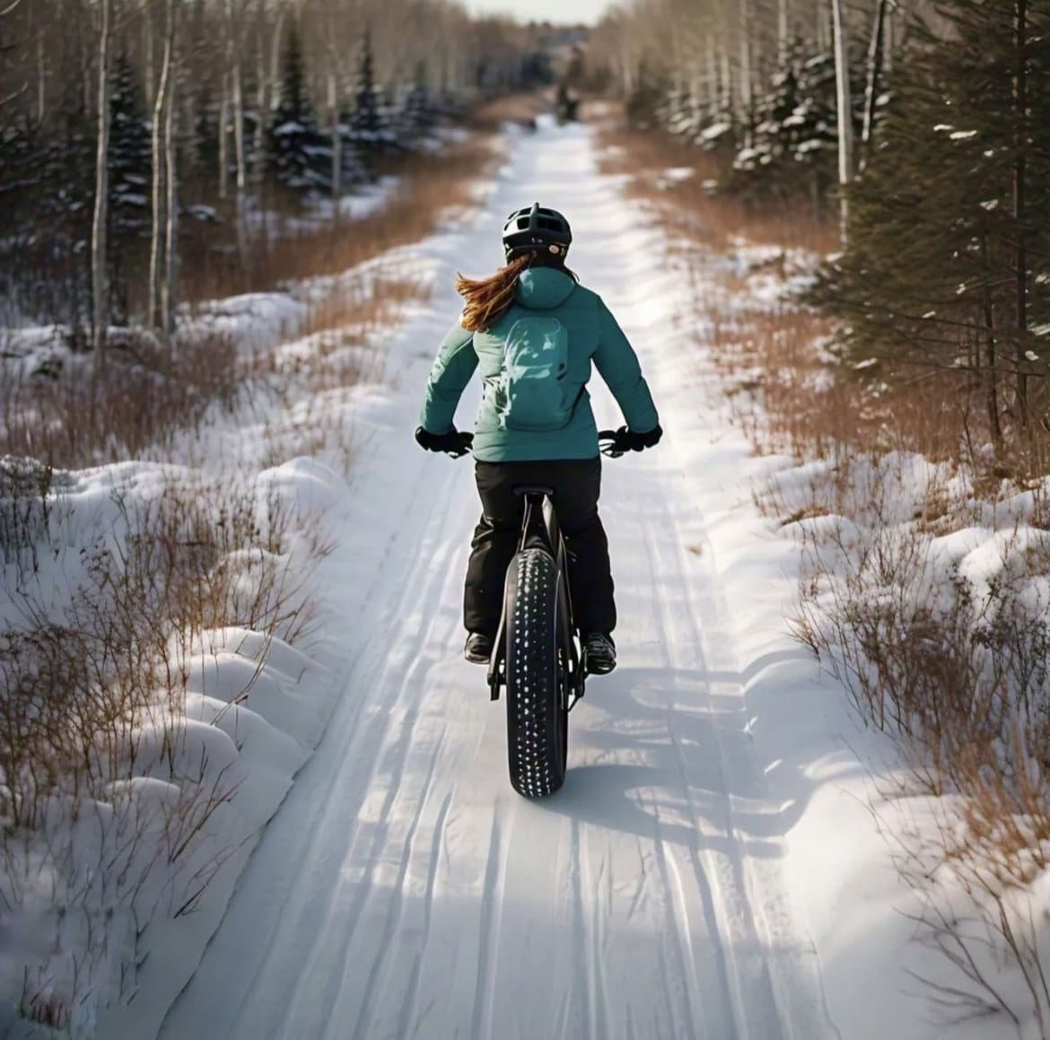 Fat Biking in the snow