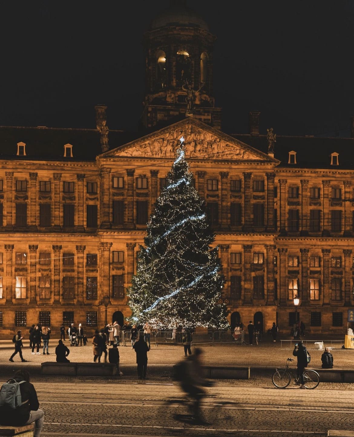 Christmas at Dam Square, Amsterdam