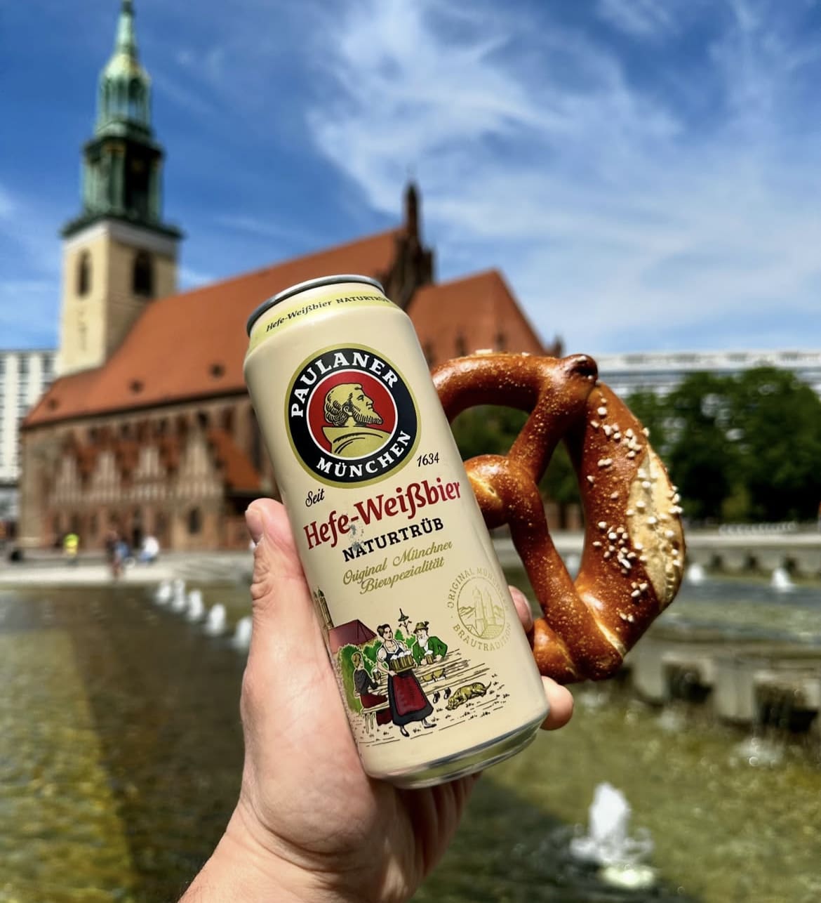 Paulaner Hefe-Weißbier is one of the most Popular Beers in Germany