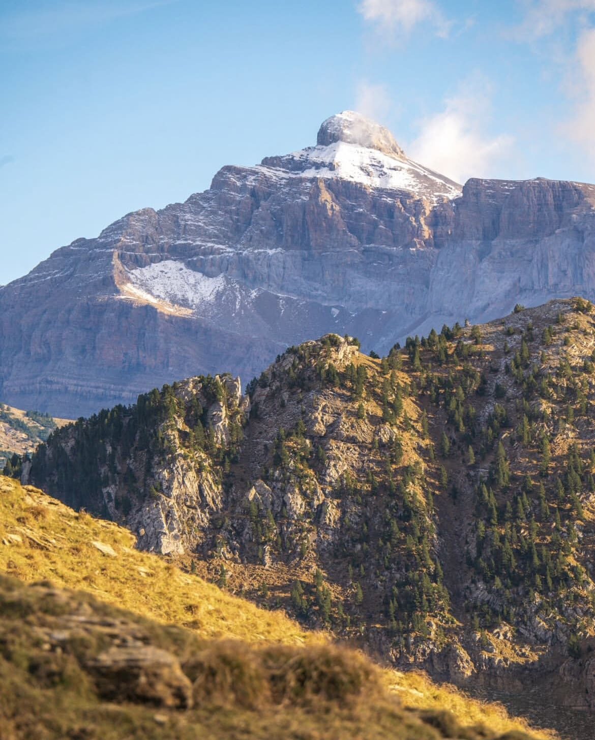 Snow in The Pyrenees